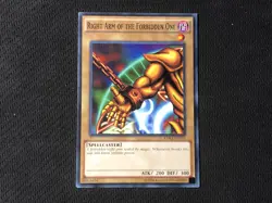 Right Arm of the Forbidden One LDK2-ENY05 - Common UNL LP Yugioh - Image 1