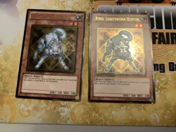 Ryko, Lightsworn Hunter (2x) GLD4-EN024 Gold Rare Limited NM Edison Yugioh *A - Image 1