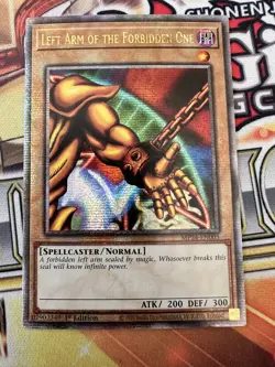 Left Arm of the Forbidden One MP24-EN005 Quarter Century Secret Rare 1st Yugioh - Image 1