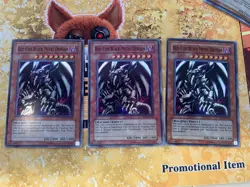 Red-Eyes Black Metal Dragon (3x) PP01-EN015 NM Unlimited Super Rare Yugioh - Image 1