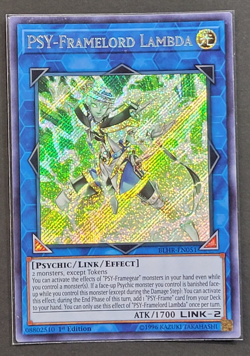 Yugioh - PSY-Framelord Lambda - BLHR-EN051 - Prismatic Secret Rare - NM 1st 2019 - Image 1