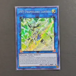 Yugioh - PSY-Framelord Lambda - BLHR-EN051 - Prismatic Secret Rare - NM 1st 2019 - Image 2