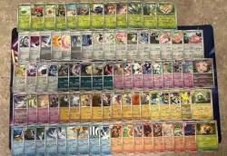 Pokemon Lot 82x Reverse Holo Cards Near Complete Temporal Forces Master Set - Image 1