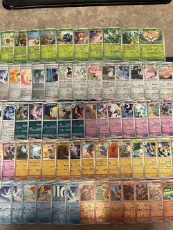 Pokemon Lot 82x Reverse Holo Cards Near Complete Temporal Forces Master Set - Image 3