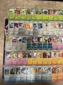Pokemon Lot 82x Reverse Holo Cards Near Complete Temporal Forces Master Set - Image 4