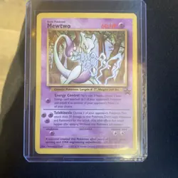 Pokemon Mewtwo TCG Card 12/53 WOTC Promo, Regular HP - Image 1
