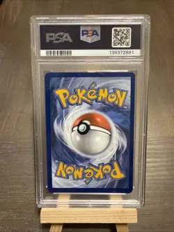 Pokemon TCG Team Rockets Meowth Card 203/182 Destined Rivals Set Psa 10 - Image 2