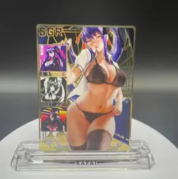 One Piece Waifu Collection Metal Gold SGR Sexy Waifu Card - Image 1