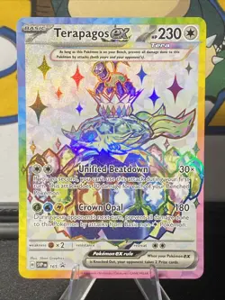 Pokemon TCG Scarlet & Violet Era Full Art Ultra Rare Tera Ex Holo Mixed Card Lot - Image 2