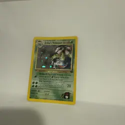 Erika's Venusaur Gym Challenge Pokemon TCG Holo Rare Card 4/132 Wotc Holo Lp - Image 4
