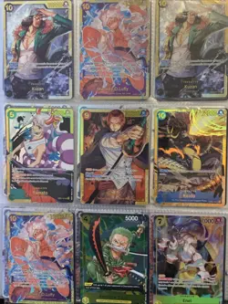 PSA-10 Manga Zoro + Alt Arts And Secret Rares + Free Cards That Come With Binder - Image 3