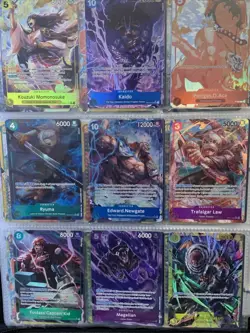 PSA-10 Manga Zoro + Alt Arts And Secret Rares + Free Cards That Come With Binder - Image 5