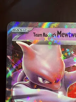 Pokemon TCG Destined Rivals Team Rockets Mewtwo EX Double Rare Card 081/182 - Image 5