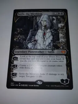 Sorin the Mirthless (Showcase) Innistrad: Crimson Vow Regular FREE SHIPPING - Image 1