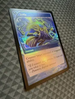 MTG Stifle #173 Foil Future Sight R Mystery Booster 2 (MB2) *dinged (see pics) - Image 3