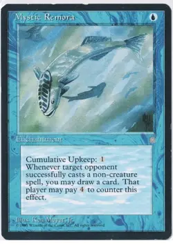1x MTG Mystic Remora- Ice Age! NM Mint! Ships Fast - Image 1
