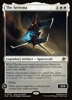 The Seriema - Foil - Edge of Eternities #0035 MTG Magic The Gathering - Image 1