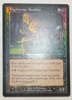 MTG NIGHTSCAPE FAMILIAR (FOIL) Planeshift (OldManMTG 002-380) - Image 1