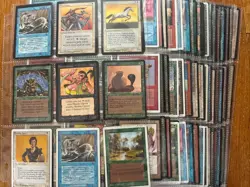300+ Awesome Vintage Magic The Gathering Alpha Beta Unlimit Arabian Etc Card Lot - Image 1