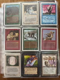 300+ Awesome Vintage Magic The Gathering Alpha Beta Unlimit Arabian Etc Card Lot - Image 4