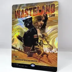 Wasteland #50 (Halo Foil) - MTG Encyclopedia of Magic Secret Lair - Image 3
