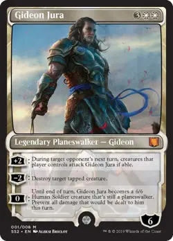 Gideon Jura FOIL Signature Spellbook: Gideon PLD White Mythic Rare CARD ABUGames - Image 1