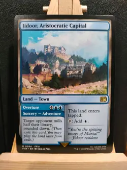 Jidoor, Aristocratic Capital - Final Fantasy - Rare - NM (see pics) MTG - Image 1