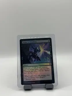 MTG, Armor of Shadows FOIL $3 ORDER MIN 112 Battle for Baldur's Gate Foil - Image 1