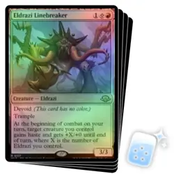 FOIL ELDRAZI LINEBREAKER X4 Modern Horizons 3 Magic MTG MINT CARD - Image 1