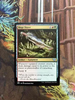 Mage Slayer - MTG Kamigawa: Neon Dynasty: Commander - NM - Image 1