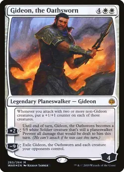Gideon, the Oathsworn-War Of The Spark-Foil-265-LP - Image 1
