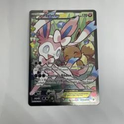 Sylveon EX RC32/RC32 Full Art Holo Pokemon TCG Generations Radiant Collection - Image 1
