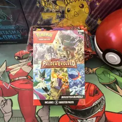 Pokemon TCG Scarlet & Violet Paldea Evolved Booster Bundle Factory Sealed - Image 1