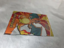 RARE Charizard Clear - 2000 Topps Pokemon TV Animation #06 NM - Image 2