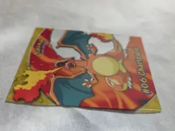 RARE Charizard Clear - 2000 Topps Pokemon TV Animation #06 NM - Image 4