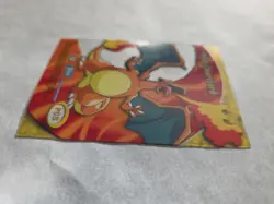 RARE Charizard Clear - 2000 Topps Pokemon TV Animation #06 NM - Image 5
