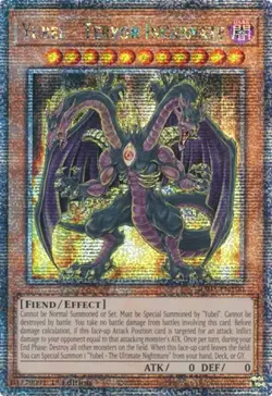 Yugioh! Yubel - Terror Incarnate - RA03-EN190 - Quarter Century Secret Rare - 1s - Image 1