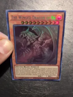 Yu-Gi-Oh! GHOST RARE CARD THE WINGED DRAGON OF RA LED7-EN000 1ST NM/VLP - Image 5
