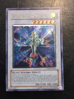 Yu-Gi-Oh! ULTIMATE RARE HOLO CARD SPLENDID ROSE TSHD-EN043 NM/VLP - Image 1