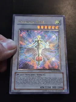 Yu-Gi-Oh! ULTIMATE RARE HOLO CARD SPLENDID ROSE TSHD-EN043 NM/VLP - Image 2