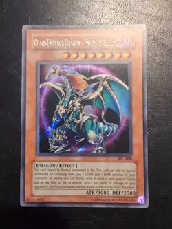Yu-Gi-Oh! SECRET RARE CARD CHAOS EMPEROR DRAGON - ENVOY OF THE END IOC-000 NM - Image 1