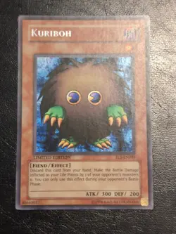 Yu-Gi-Oh! SECRET RARE HOLO CARD KURIBOH FL1-EN003 VLP - Image 1