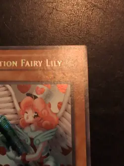 Yu-Gi-Oh! SECRET RARE CARD INJECTION FAIRY LILY LOD-100 1996 VINTAGE PRINT VLP - Image 4