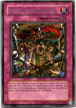 Royal Oppression #LOD-EN091 Yugioh Lightly played Unlimited - Image 1