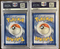 Pokemon Celebrations PIKACHU Full Art HOLO #005 ENG 2-cards ~ PSA 8 (x2) - Image 2