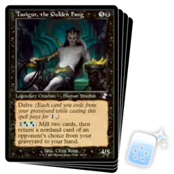 TASIGUR, THE GOLDEN FANG X4 Time Spiral Remastered Magic MTG MINT CARD - Image 1