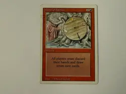 REVISED (Good/MP) Wheel of Fortune - Red RARE MTG Edition Ed Magic Card CLASSIC! - Image 4