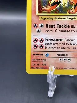 Blaine’s Arcanine 1/132 Holo Rare Gym Challenge WOTC Vintage Pokemon Card NM - Image 5