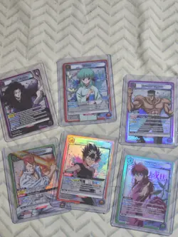 Union Arena Yu Yu Hakusho UE13BT SR Super Rare Bundle 6 Cards - Image 1