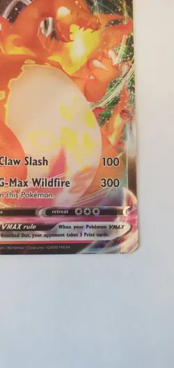 Pokemon TCG Charizard VMAX Darkness Ablaze Rare Holo Card 20/189 - Image 5